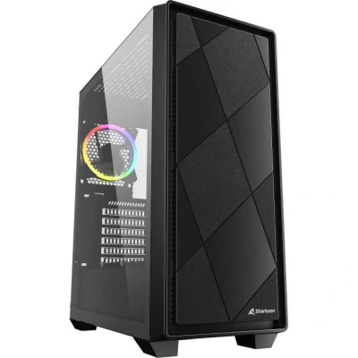 Afbeelding van Sharkoon VS8 RGB Tower PC behuizing Zwart
