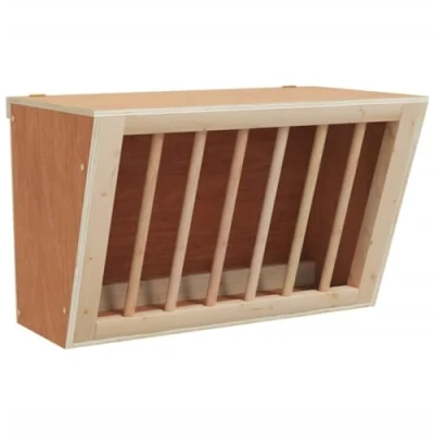 Afbeelding van Hooiruif Voor Konijnen 37X18,5X23 Cm Massief Vurenhout