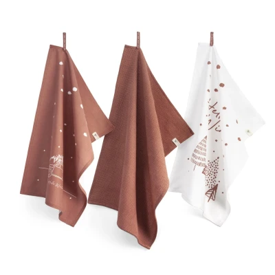 Afbeelding van Keukenset Hello Winter Terra 3x 50x70