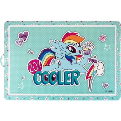 Afbeelding van 4x stuks placemats voor kinderen My Little Pony 43 x 28 cm Eten en knutsel meisjes