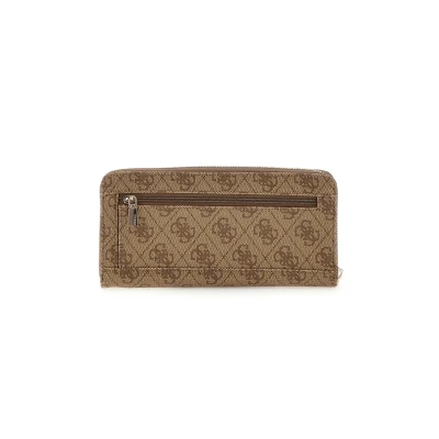 Afbeelding van Guess Laurel Portemonnee, Dames, Maat: One Size, Beige