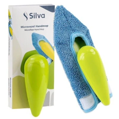 Afbeelding van Silva Mini Hand Mop Duurzame Microvezel Allesreiniger Hoes