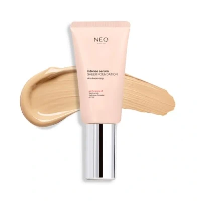 Afbeelding van NEO MAKE up Intense Serum Sheer Foundation Gezichtsmake Hydraterend Skincare SPF 30 3,5 Beige ml