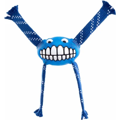Afbeelding van Rogz Hondenspeelgoed Flossy Grinz Blauw