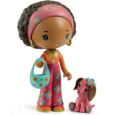 Afbeelding van Djeco tinyly speelfiguur poppy &amp; nouky