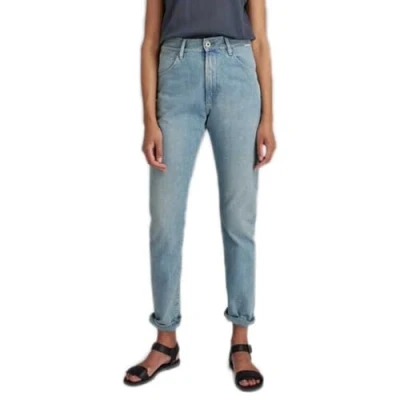 Afbeelding van G Star Raw dames Jeans Virjinya Slim, Blauw (Vintage Hawaiian Ocean C966 C949), 26W / 30L