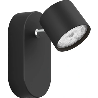 Afbeelding van Philips Star opbouwspot 1 lichts zwart