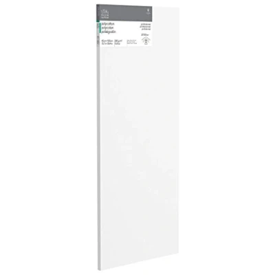 Afbeelding van Winsor &amp; Newton 6206018 Professioneel spieraam van katoenmix, 385 g/m², 3 voudig gegrond, medium korreling, ideaal voor olieverf en acrylverf, 40 x 100 cm