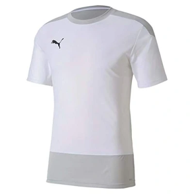 Afbeelding van Puma Teamgoal 23 Trainingsshirt Herren Tshirt print, Heren, Maat: Large, white / gray violet
