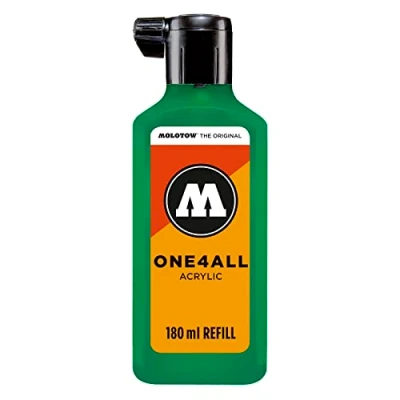 Afbeelding van Molotow ONE4ALL™ 180ml Turquoise navul Inkt op acrylbasis