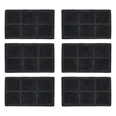 Afbeelding van Iris Ohyama, Plantaardige Actieve Kool Huisdier Fontein Filter, L15.3 x D9.3 H6 cm, BPA Vrij, Voor Katten en Honden, PWF Grijs