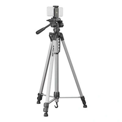 Afbeelding van Cullmann Alpha 2800 Mobile Aluminium statief voor smartphone en camera Kleur: zilvergrijs