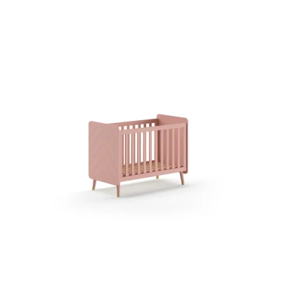 Afbeelding van Jaxx Ledikant Billy 60x120 Terra Pink