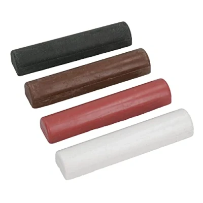 Afbeelding van AB Tools 4 st Buffing Polijsten Compound Messing Aluminium Staal Roestvrij Goud Zilver
