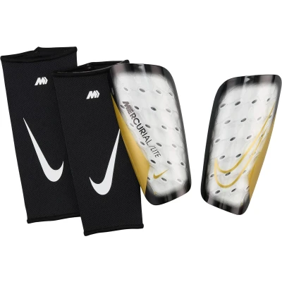 Afbeelding van Nike Unisex scheenbeschermers Nk MERC Lite Fa22, wit/zwart/MTLC gouden munt, DN3611 101, L