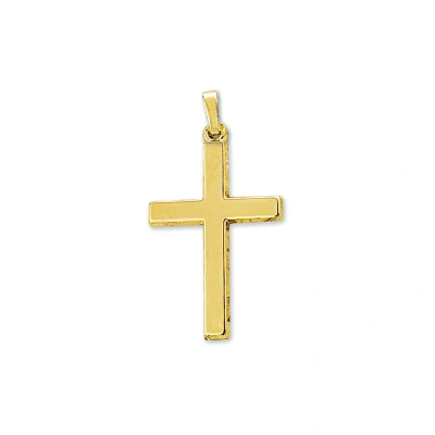 Afbeelding van Trendjuwelier huiscollectie Gouden bedel kruis