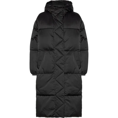 Afbeelding van Tommy Hilfiger MW Padded Global Winterjas, Dames, Maat: Large, Black