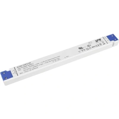 Afbeelding van Self Electronics 1646017 SLT60 12VFG UN LED driver constante spanning 60W 0 5A 12.0 V/DC meubelgoedkeuring, n