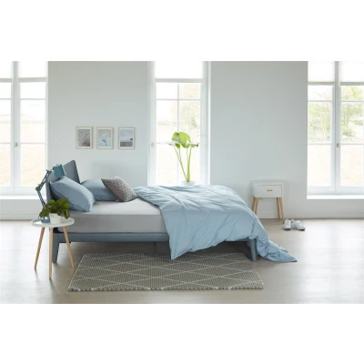 Afbeelding van Beddinghouse Topper Hoeslaken Jersey Light Grey 160 x 200/220