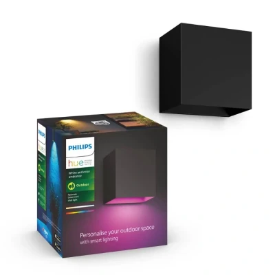 Afbeelding van Philips Hue Resonate Downward White and Color zwart