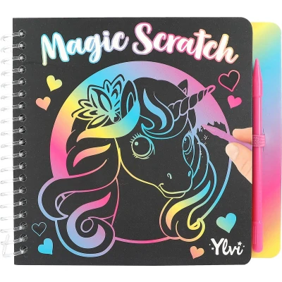 Afbeelding van Depesche Ylvi mini Magic Scratch kleurboek