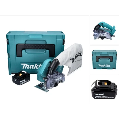 Afbeelding van Makita DCC 500 F1J accu diamantslijper 18 V 125 mm borstelloos + 1x 3.0 Ah Makpac zonder lader