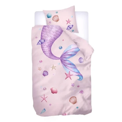 Afbeelding van Snoozing Eleane Dekbedovertrek Flanel Eenpersoons 140x200/220 cm + 1 sloop) Multi