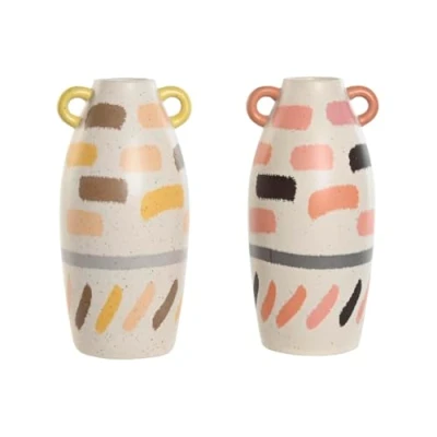 Afbeelding van Vaas Home ESPRIT Multicolour Dolomite 17 x 35 cm (2 Stuks)