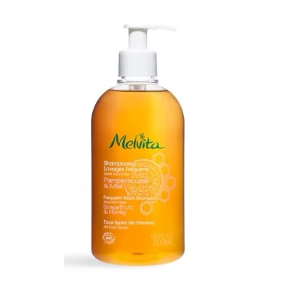 Afbeelding van Melvita shampoo Frequent gebruik pompelmoes en honing 500ml