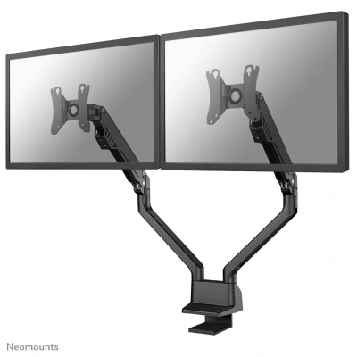 Afbeelding van FPMA D750DBLACK2 is een bureausteun met gasveer voor flat screens t/m 32 inch (81 cm).