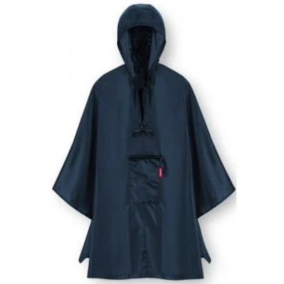 Afbeelding van Reisenthel Mini Maxi Poncho RegenPoncho Opvouwbaar Dark Blue Blauw