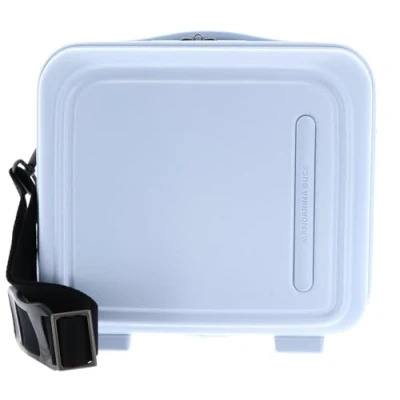 Afbeelding van MANDARINA DUCK cosmetische tas Logoduck + Beauty Case Skyway Lichtblauw