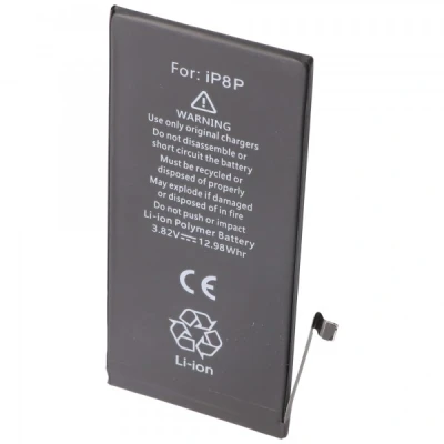 Afbeelding van Accu geschikt voor Apple iPhone 8 Plus, Li Polymer, 3.82V, 2990mAh, 11.4Wh, hoge capaciteit, Ingebouwd, zonder gereedschap