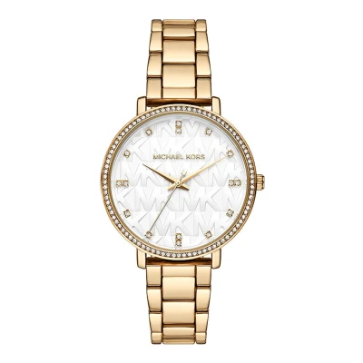 Afbeelding van Michael Kors MK4666 Pyper Dameshorloge Quartz horloges horloge Goudkleur