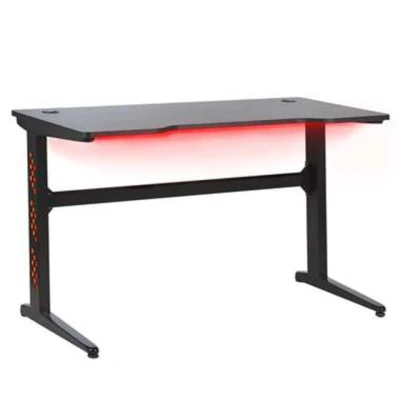 Afbeelding van Beliani Bureau DEXTER Zwart mdf
