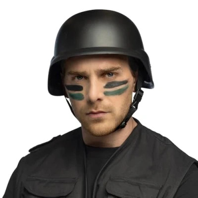 Afbeelding van Boland Tactische helm Zwart Volwassenen Unisex Soldaat Leger