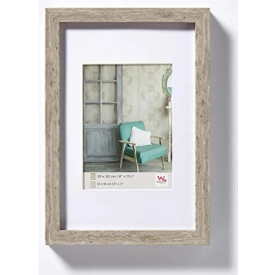 Afbeelding van walther+ design EA520D Wissellijst Papierformaat: 10 x 15 cm Grijs