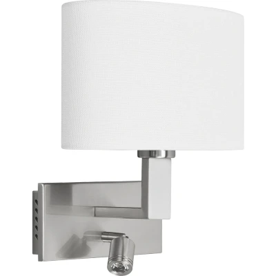 Afbeelding van Highlight New oval Wandlamp Geborsteld staal W351500