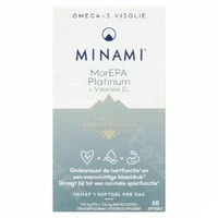 Afbeelding van Minami Morepa Platinum + Vit D3 Caps 60