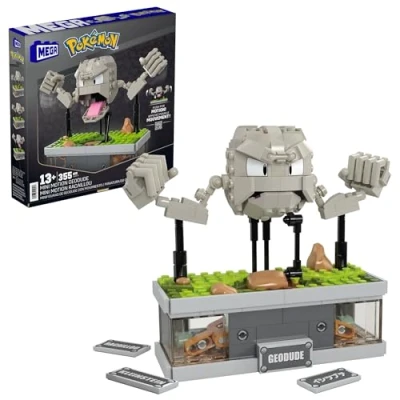 Afbeelding van MEGA Pokémon Mini Motion Geodude Constructiespeelgoed