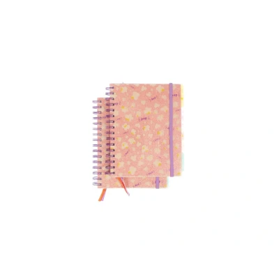 Afbeelding van Kangaro 4 in 1 schrift Beach Happy A5 lijn 2 stuks K PM310011
