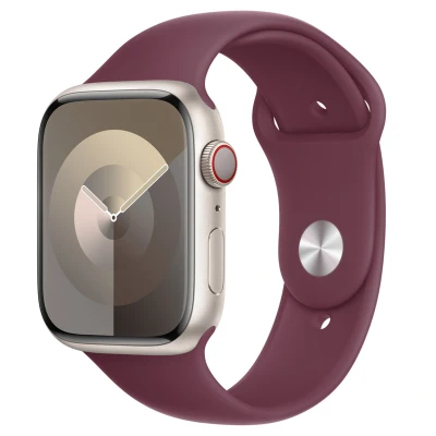 Afbeelding van Apple Watch Strap 45mm Mulberry Sport Band M/L (160 210mm)