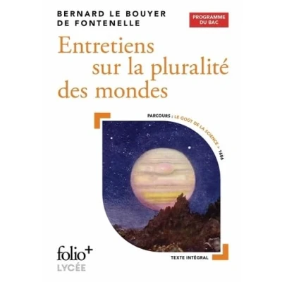 Afbeelding van Entretiens sur la pluralité des mondes Bac 2026