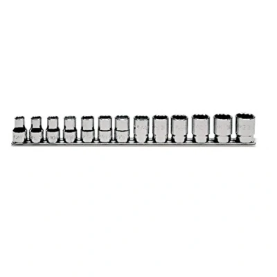 Afbeelding van Beta 13 delige set dopsleutels twaalfkant (art. 920B) met support 920B/SB13 009200140