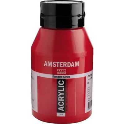 Afbeelding van Amsterdam Acrylverf 318 Karmijn 1L