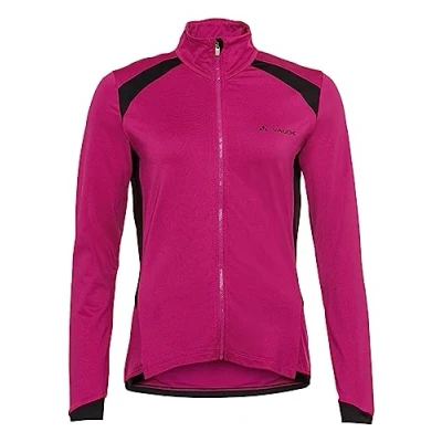 Afbeelding van Vaude Posta LS Tricot Wielershirt, Dames, Maat: 36, Rich pink