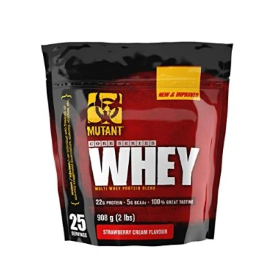 Afbeelding van Mutant Whey 908gr Aardbei