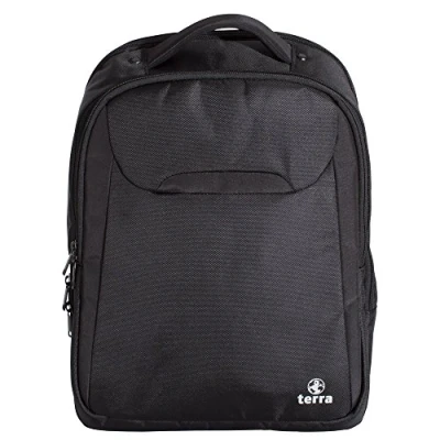 Afbeelding van Wortmann AG TERRA PRO812 notebooktas 43,9 cm (17.3&quot;) Rugzakhouder Zwart