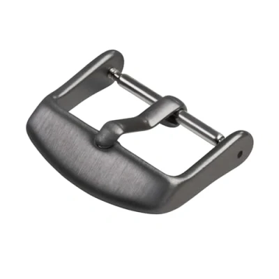 Afbeelding van Archer Watch Straps Roestvrijstalen Horlogeband Gespen (Geborsteld Grijs, 20mm)
