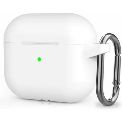 Afbeelding van AirPods 3 hoesje TPU Slim fit series Wit bescherming voor uw Optimale jouw